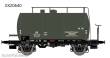 Exact-Train EX20640 - DB 30m3 Leichtbau Uerdinger Bauart Kesselwagen ohne Bremserhaus Konti 558 726 [P]