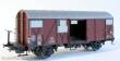Exact-Train EX20981 - DB Gmmhs 56 mit Bremserbühne und aluminium Luftklappen Epoche III Nr. 290041