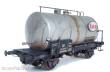 Exact-Train EX22016 - DB 30m3 Uedinger Kesselwagen Silber ESSO Nr.584 876 Epoche III (Verschmutzt)