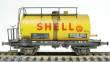 Exact-Train EX22057 - DB 30m3 Uedinger Kesselwagen Gelb Shell Epoche IV (Verschmutzt)