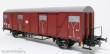 Exact-Train EX23104 - DB Güterwagen Gbs-uv 254 mit Bremserbühne und DB- Emblem auf Tür