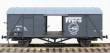 Exact-Train EX23406 - NS CHGZ gedeckter Wagen mit Frico und Schubkarre Beschriftung