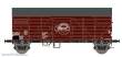 Exact-Train EX23644 - DR Bremen Guterwagen Braun mi