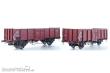Exact-Train EX23980 - 2er-Set NMBS B 2289135 mit Diskus Räder und B 2289167 mit Speichenrädern Braun Ep III