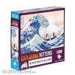 Exploding Kittens EXKD0030 - Exploding Kittens Puzzle: The Great Wave off Cat-a-gawa
