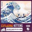 Exploding Kittens EXKD0030 - Exploding Kittens Puzzle: The Great Wave off Cat-a-gawa