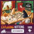 Exploding Kittens EXKD0033 - Exploding Kittens Puzzle: Cats in Quarantine