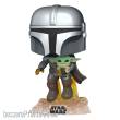 Funko FK50959 - Star Wars The Mandalorian POP! TV Vinyl Figur Mando Flying w/ Jet Pack 9 cm