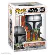 Funko FK50959 - Star Wars The Mandalorian POP! TV Vinyl Figur Mando Flying w/ Jet Pack 9 cm