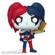 Funko FK65615 - DC Comics: Harley Quinn Takeover POP! Heroes Vinyl Figur Harley with Pizza 9 cm