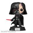 Funko FK68284 - Star Wars POP! TV Vinyl Figur Obi-Wan Kenobi - Darth Vader (damaged helmet) Exclusive 9 cm