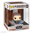 Funko FK76545 - Star Wars: The Mandalorian POP! Deluxe Vinyl Figur Bo Katan w/Throne 9 cm