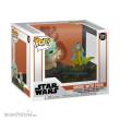 Funko FK80000 - Star Wars POP! Deluxe Vinyl Figur Din Grogu w/Frog 9 cm