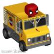 Marvel POP! Rides Vinyl Figur Deadpool w/Chimichanga Truck 2,5 cm