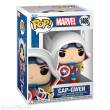 Funko FK83724 - Marvel POP! Vinyl Figur Cap-Gwen 9 cm