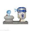 Star Wars POP! Deluxe Vinyl Figur R2D2 w/Leia 9 cm