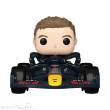 Funko FK83921 - Formel 1 POP! Rides Super Deluxe Vinyl Figur RB- Verstappen w/RB20 15 cm