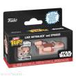 Funko FK85519 - Star Wars Bitty POP! Rides Vinyl Figur Luke Skywalker and Speeder