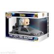 Funko FK86449 - Zurück in die Zukunft POP! Rides Deluxe Vinyl Figur Doc w/Time Machine 9 cm