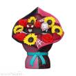 Funko FK87816 - Marvel Bitty POP! Bouquet Vinyl Figuren Miles Morales & Ghost Spider (Valentine) 4 cm