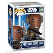 Funko FK90449 - Star Wars: The Mandalorian and Grogu POP! Vinyl Wackelkopf-Figur Mercenary Guard Droid 9 cm