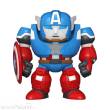 Funko FK91388 - Marvel Bitty POP! Bots Figur WI- CA Mech w/Cap 11,7 cm