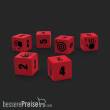 FreeLeague FLETWD006 - The Walking Dead Universe RPG Stress Dice (RPG Accessory)