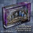 Freebooter Miniatures FMAFKO01 - Ascending Fate: Faction Komplex Starter Box
