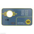 FaNaTtik FNTK-B-FLT90 - Fallout 3 Replik Vault 101 Security Keycard Limited Edition
