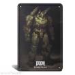 DEVplus GE1161516 - Doom The Dark Ages Metallschild Atlan 20 x 30 cm