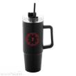 DEVplus GE1161649 - Doom The Dark Ages Thermobecher mit Trinkhalm Shield 1180 ml
