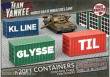 Gale Force Nine Modelling GFNBB252 - Modern: 20ft Shipping Containers (x3)