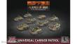 Battlefront Miniatures GFNBBX55 - Universal Carrier Patrol (x9 Plastic)