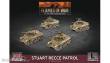 Battlefront Miniatures GFNBBX58 - Stuart Recce Armoured Troop (x4 Plastic)
