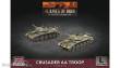 Battlefront Miniatures GFNBBX59 - Crusader Armoured AA Platoon (x2 Plastic)