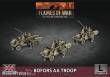 Battlefront Miniatures GFNBBX74 - Bofors AA Troop (3x)