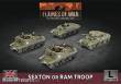 Battlefront Miniatures GFNBBX76 - Sexton or Ram Troop (4x Plastic)