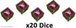 Battlefront Miniatures GFNBR906 - 6th Airborne Division Dice Set (x20)