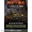 Battlefront Miniatures GFNFW267U - Bagration: German Unit Cards (70x Cards)