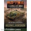 Battlefront Miniatures GFNFW269HU - Hungarian Unit Card Pack (37x Cards)