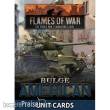 Battlefront Miniatures GFNFW270U - Bulge: Americans Unit Cards (66x Cards)