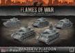 Battlefront Miniatures GFNGBX106 - Panzer IV Platoon (Mid Warx5 Tanks Plastic)