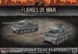 Battlefront Miniatures GFNGBX107 - Tiger Heavy Tank Platoon (Mid War x2 Tanks Plastic)