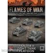 Battlefront Miniatures GFNGBX108 - Panzer II Light Tank Platoon (Mid War x5 Tanks)