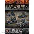 Battlefront Miniatures GFNGBX111 - Sd Kfz 10/4 Light AA Platoon (Mid War x4 Tanks)