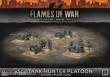 Battlefront Miniatures GFNGBX115 - 5cm Tank Hunter Platoon (Mid War x4 Guns Plastic)