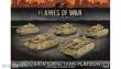 Battlefront Miniatures GFNGBX121 - Panzer IV (Late) Tank Platoon (Mid War x5 Tanks Plastic)