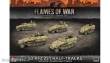Battlefront Miniatures GFNGBX124 - SdKfz 251/C Transport (Mid War x5 Tanks Plastic)