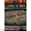 Battlefront Miniatures GFNGBX133 - Hummel 15cm SP Artillery Battery (Mid War x3 Tanks)