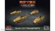 Battlefront Miniatures GFNGBX152 - Sd Kfz 251 Transports (x4 Plastic)